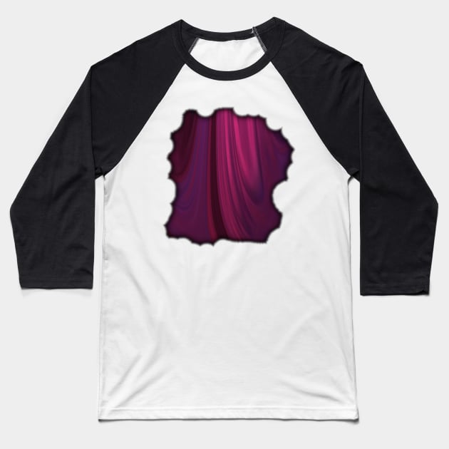 Burgundy Baseball T-Shirt by lyle58